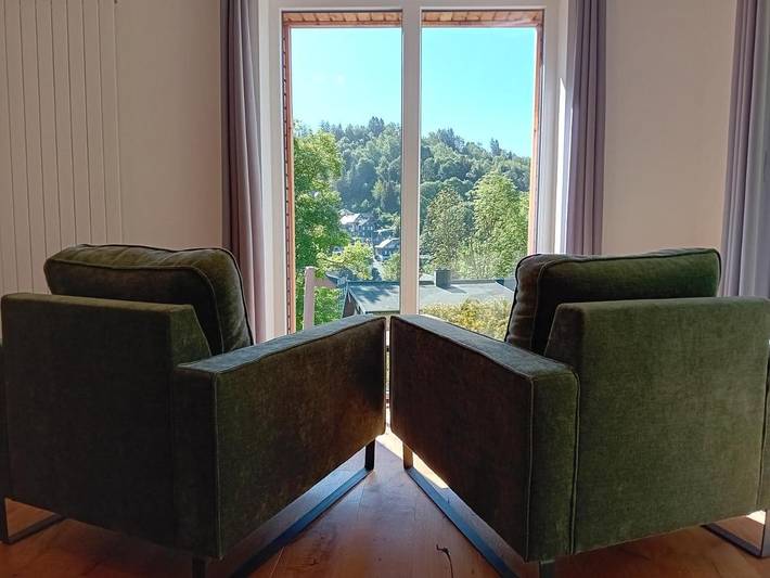 Ferienwohnung für 2 Personen, mit Terrasse und Garten sowie Ausblick in Lauscha - 4