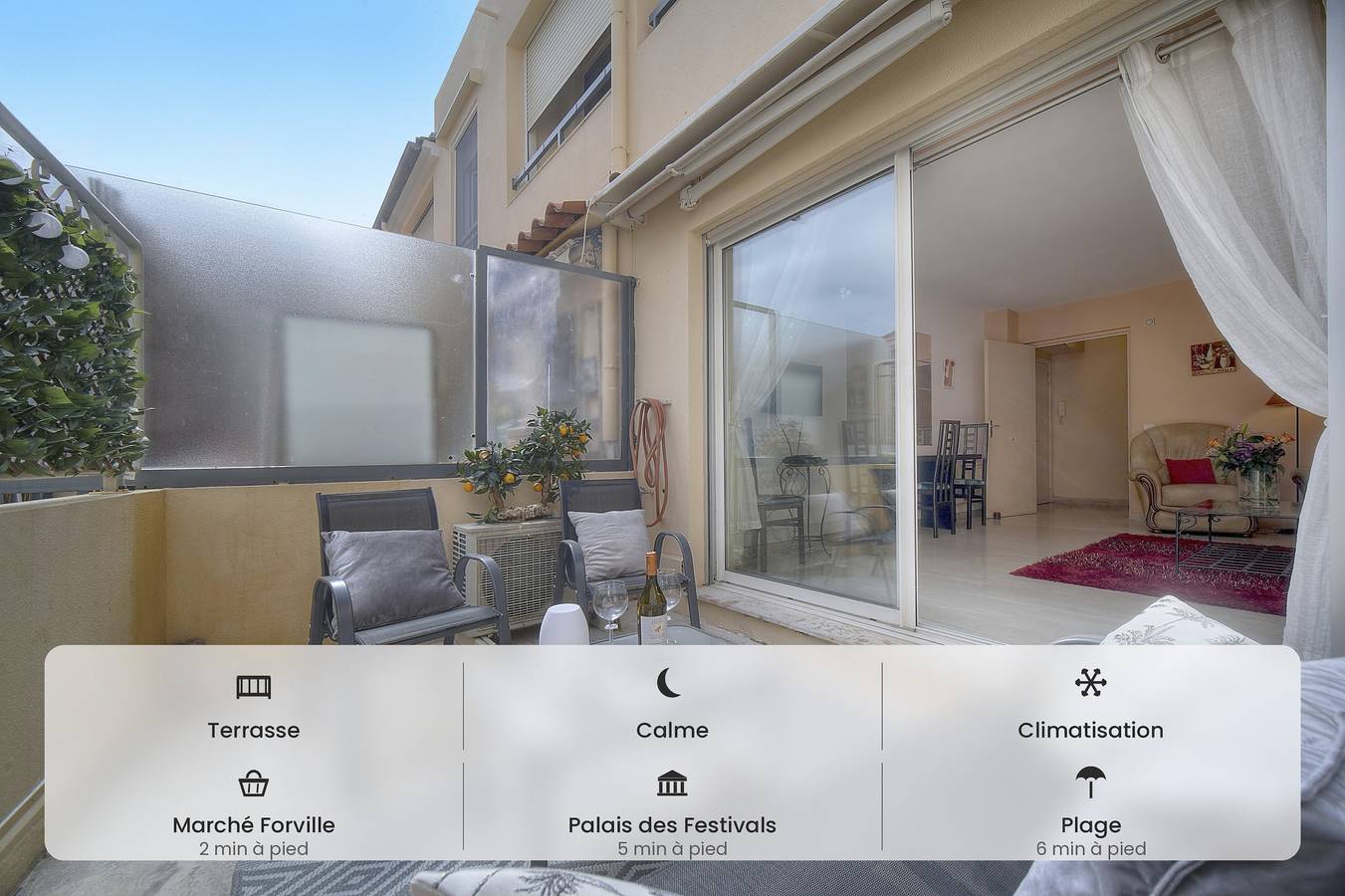 Appartamento vacanze a Cannes a partire da 141€ a notte