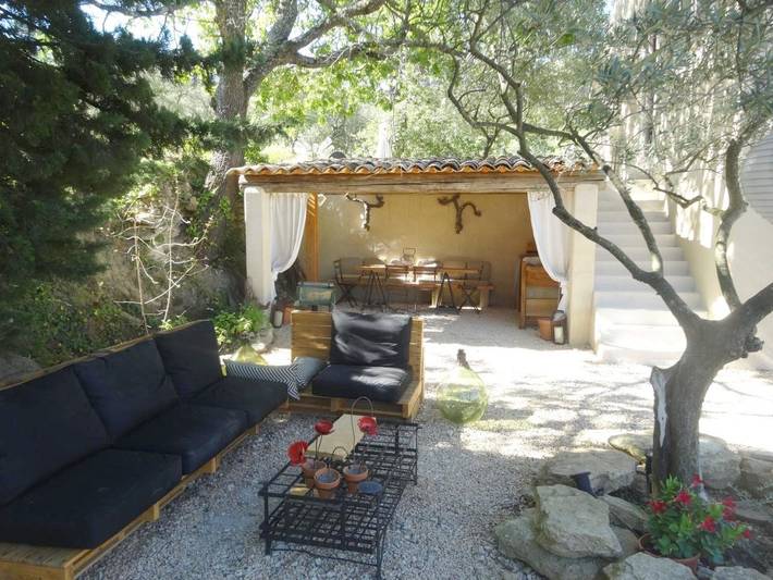 Maison d’hôte pour 2 personnes, avec piscine et jardin ainsi que terrasse et vue à Oppède - 3