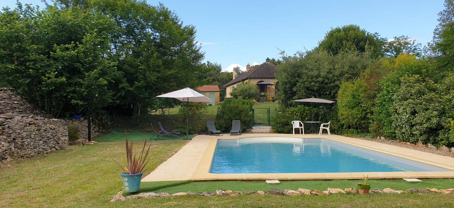 Le Loft d'Isa - clim., piscine privée, calme à 7 min Sarlat in Vitrac, Périgord Noir