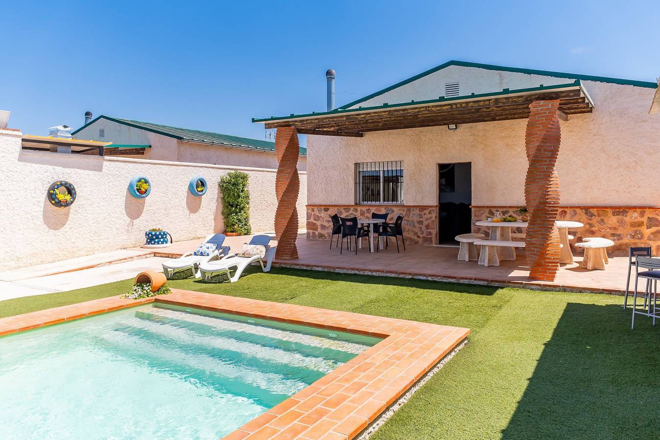 Ferienhaus "Casa Rural Maria" mit Privatem Pool, Privaten Terrassen und Wlan in Lantejuela, Sevilla Provinz