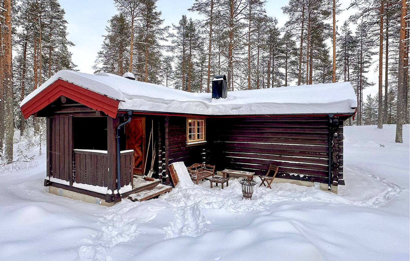 Feriehus for 7 personer med hage in Ljørdalen, Trysil 