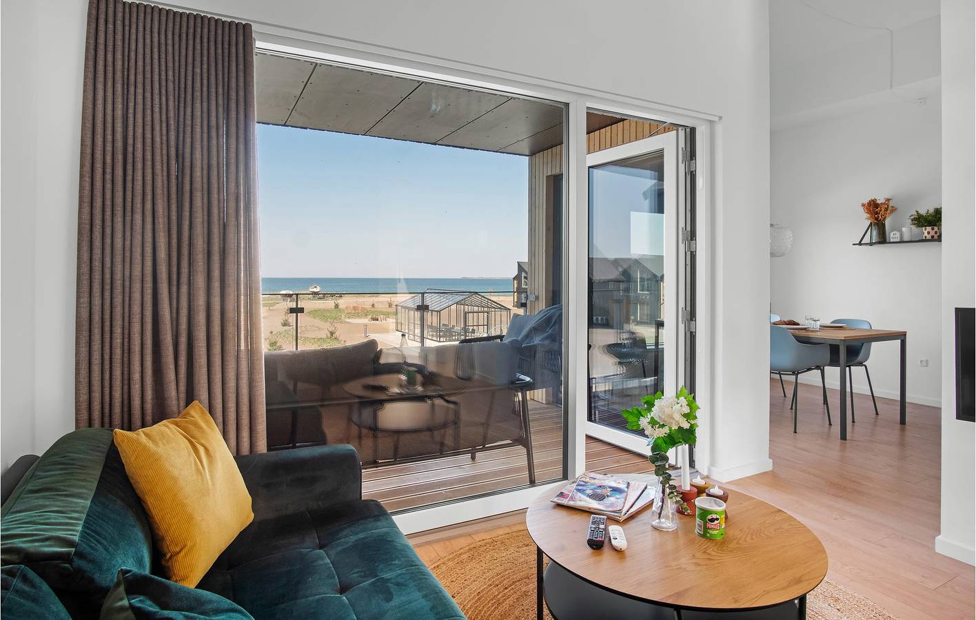 Apartamento vacacional entero, Apartamento de vacaciones para 6 personas con terraza in Gørlev, Región de Kalundborg