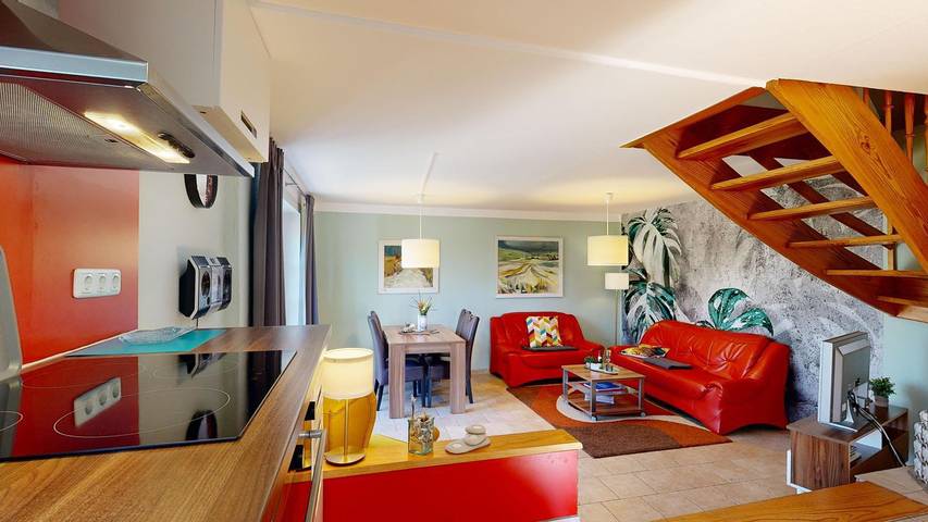 Ferienhaus für 5 Personen, mit Garten und Ausblick - 1