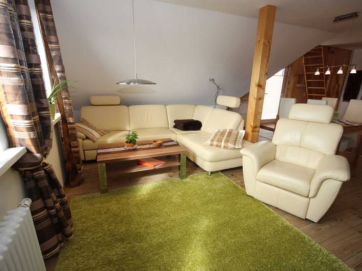 Ferienwohnung für 3 Personen, mit Garten und Seeblick sowie Balkon in Ahrenshoop - 2