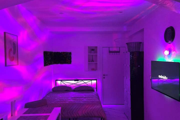 Ganze Wohnung, Modern air-conditioned studio - Independent entrance in Bourgoin-Jallieu, La Tour-du-Pin und Umgebung