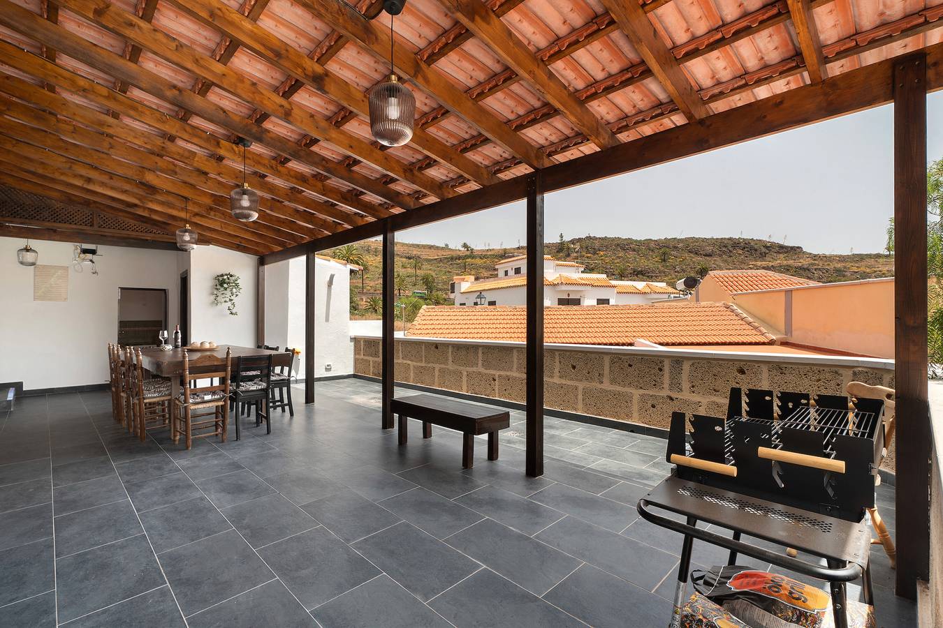 Ferienhaus 'Fagundo 84' mit Bergblick, privater Terrasse und Wi-Fi in El Guanche, Garajonay