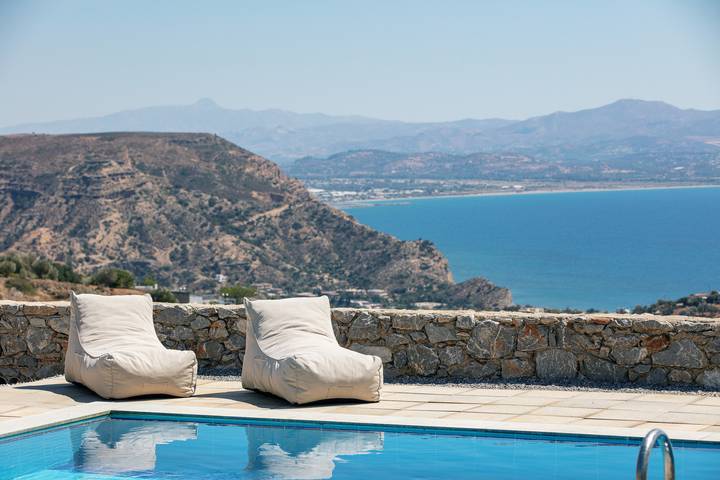 Villa voor 5 personen, met tuin en zwembad op Kreta