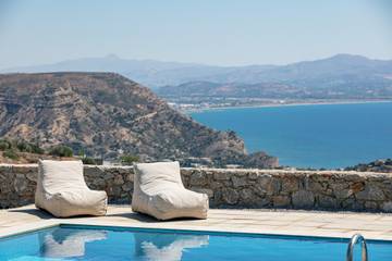 Villa mit pool für 5 Personen, mit Garten und Pool auf Kreta