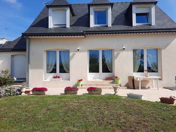 Gîte pour 5 personnes, avec terrasse et jardin à Étables-sur-Mer