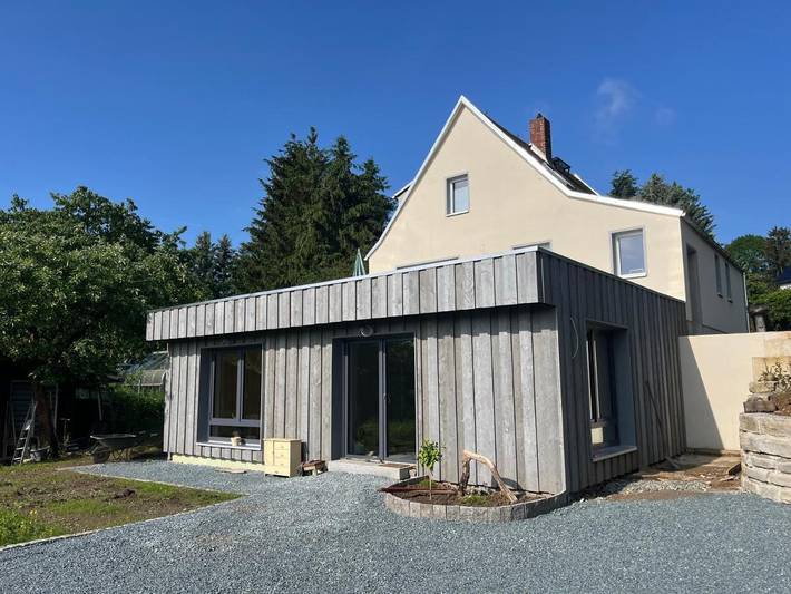 Ferienwohnung für 7 Personen, mit Garten und Ausblick sowie Sauna, mit Haustier in Plauen - 2