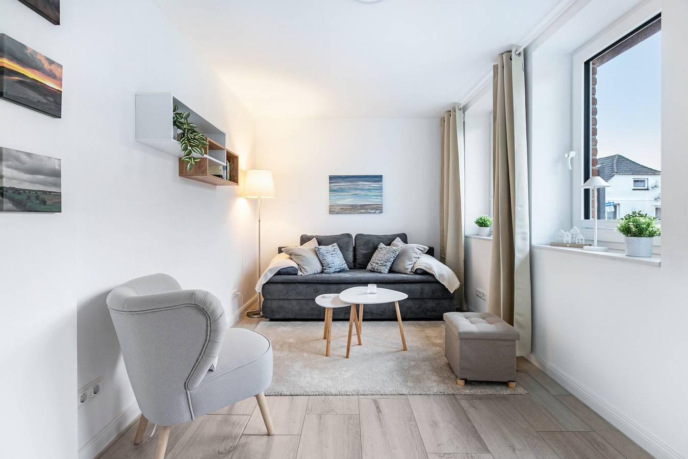 Ganze Wohnung, Apartment 'Landräume' mit Wlan in Lunden, Halbinsel Eiderstedt