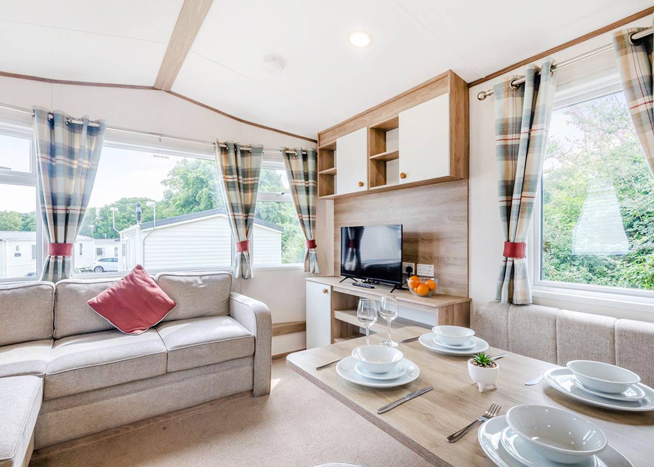 Bronze Caravan with parking* in Porthcawl, Bridgend region