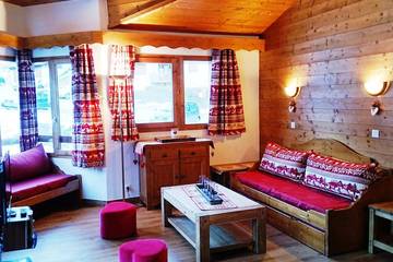 Chalet pour 7 personnes, avec balcon dans Valmorel