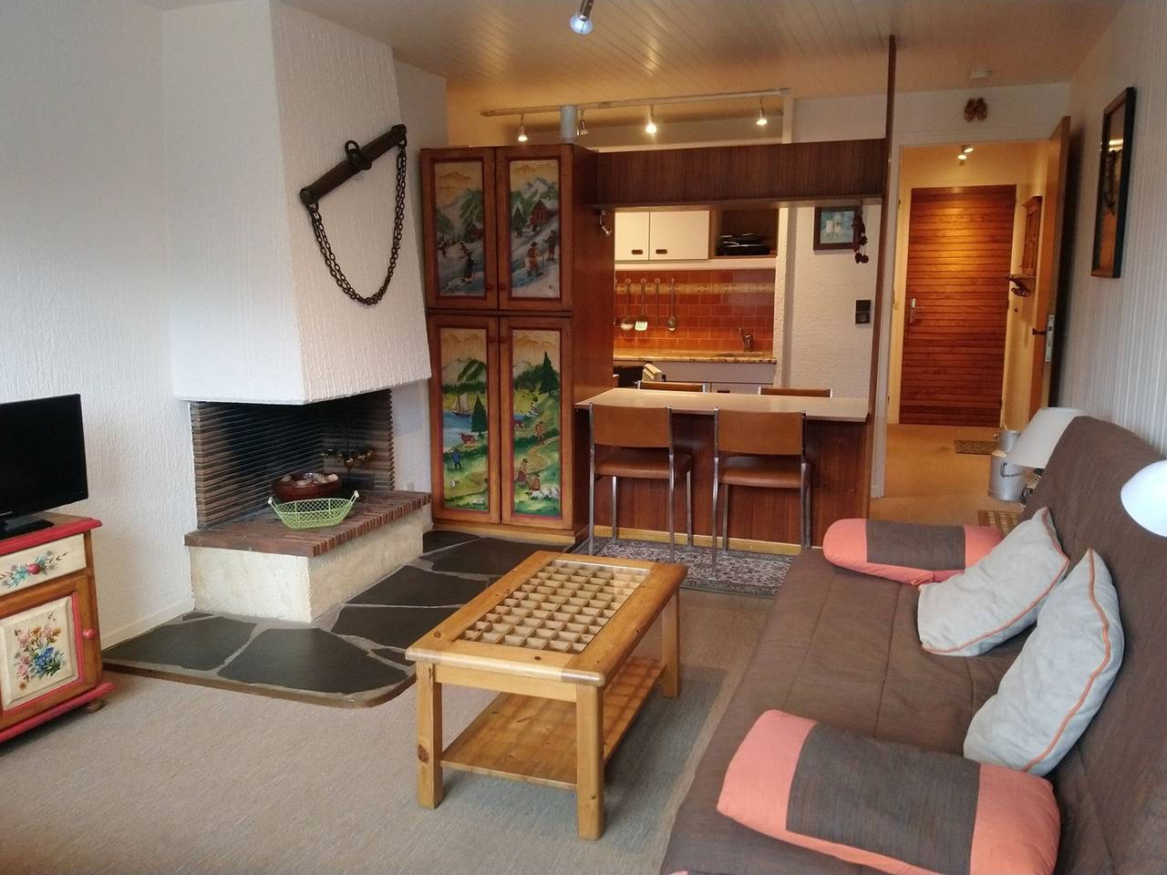 Studio voor 3 Personen in Châtel, Thonon-les-Bains en omgeving