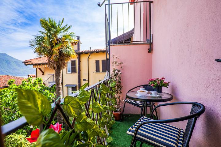 Gîte pour 4 personnes, avec vue sur le lac ainsi que balcon et vue, animaux acceptés à Ghiffa - 4