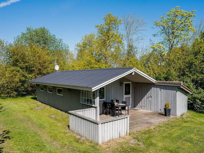 Ferieudlejning for 4 personer, med terrasse, husdyr tilladt i Jegum