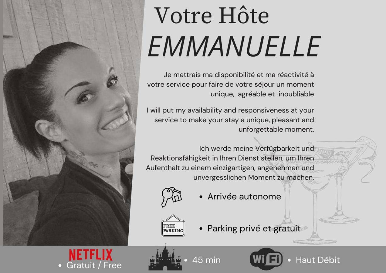Appartement entier, Le Namaste Charmante maisonnette climatisée de 45 m2 in Brasles, Aisne