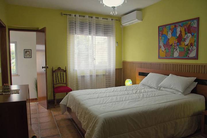 Ferienhaus für 7 Personen, mit Garten