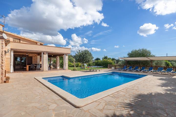 Landhaus 'Villa Es Coll Doret' mit privatem Pool, privater Terrasse und WLAN in Manacor, Mallorca Osten