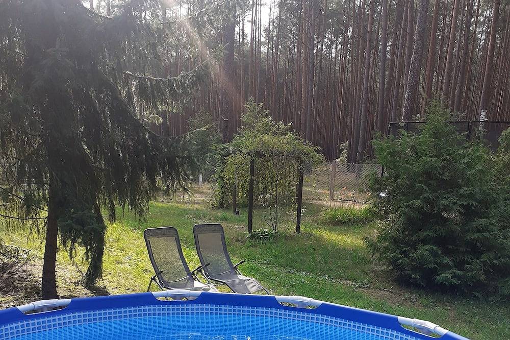 Ferienhaus Waldoase  für 2 - 3 Personen, freistehend auf eingezäuntem Grundstück in Fichtenwalde, Beelitz