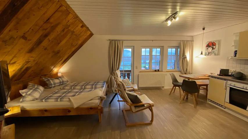 Ferienwohnung für 2 Personen, mit Garten und Balkon sowie Sauna in Fröhnd - 4