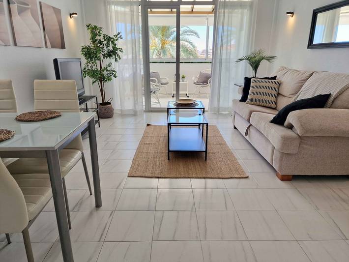 Ferienwohnung für 4 Personen, mit Garten und Balkon, mit Haustier in Fuengirola