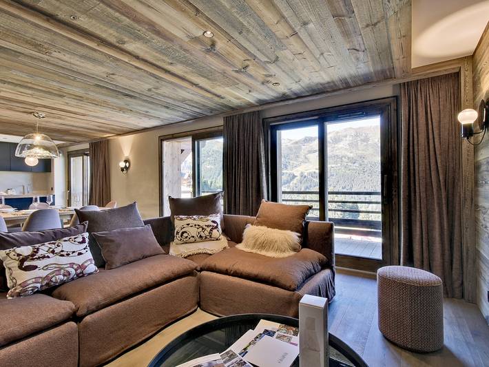 Ganze Wohnung, Ski-in-Ski-out Apartment mit Concierge in Méribel in Les Allues, Vanoise-Massiv