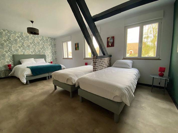 Chambre d’hôte pour 4 personnes, avec jacuzzi ainsi que jardin et sauna dans Hauts-de-France - 2