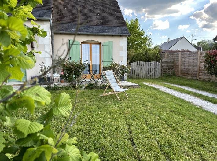 Chambre pour 2 personnes, avec jardin