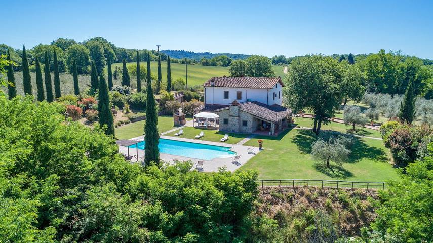 Ferienhaus für 10 Personen, mit Whirlpool und Garten