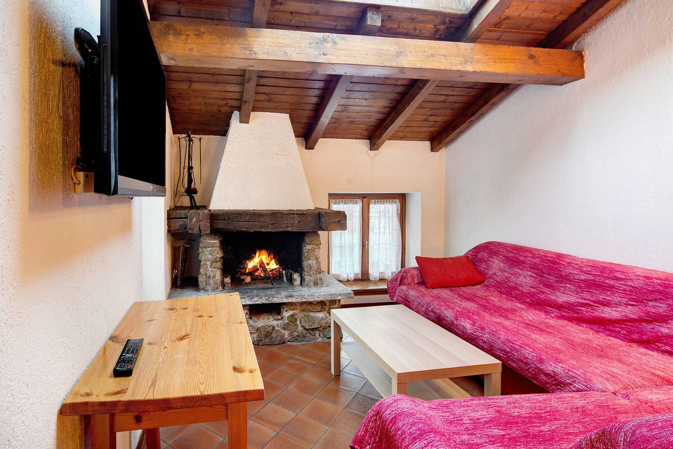 Ganze Wohnung, Ferienwohnung 'Chalet Meridiana Appartamento 9' mit Blick auf die Berge in Livigno (Stadt), Livigno