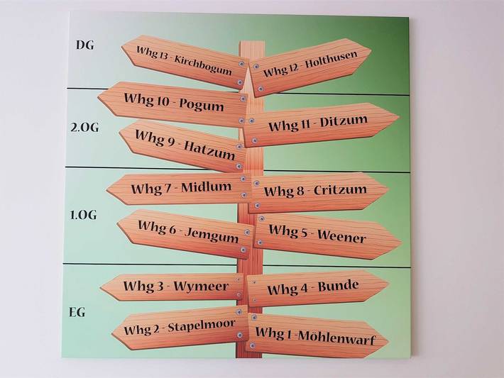 Ferienwohnung für 3 Personen, mit Terrasse in Leer - 3