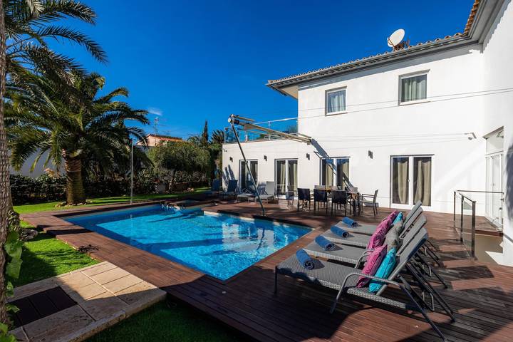 Ferienhaus für 10 Personen, mit Balkon und Garten in Cala Figuera - 4