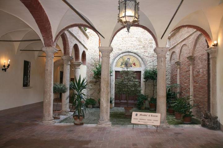 Chambre d’hôte pour 2 personnes, avec Terrasse ainsi que Jardin et Vue à Montepulciano