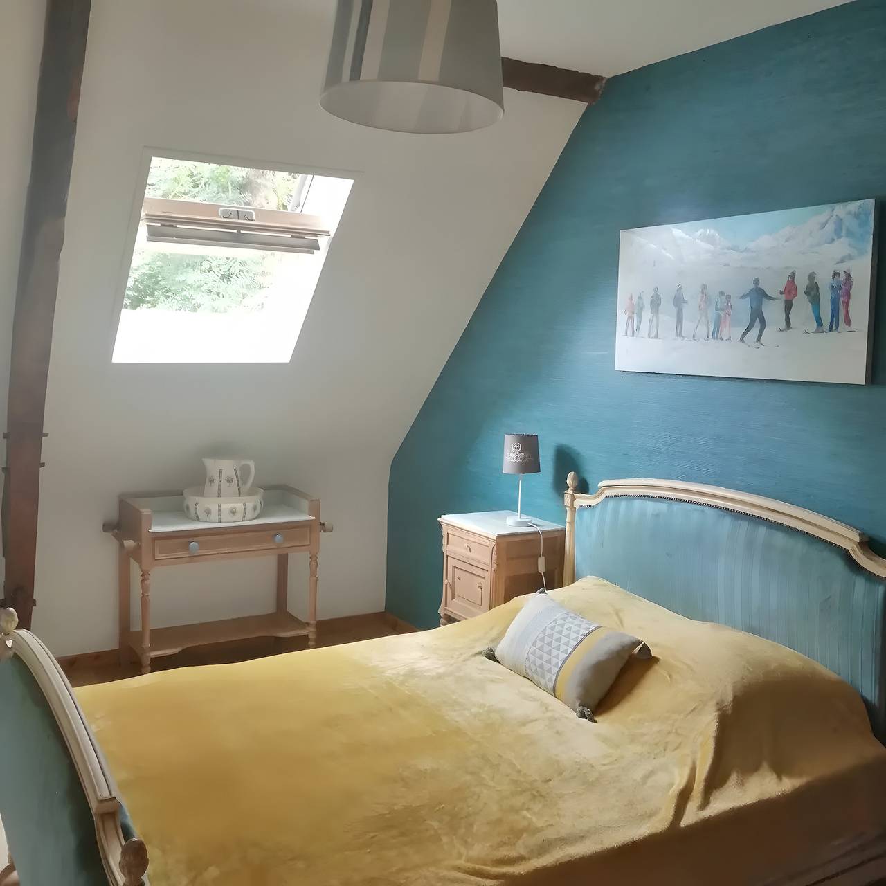 Gîte in Foraine Barn – Stream with Mountain View, Private Terrace and Wi-Fi in Artalens-Souin, Pyrenees National Park