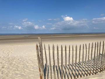 Gîte pour 6 personnes, avec terrasse, animaux acceptés dans Quend Plage