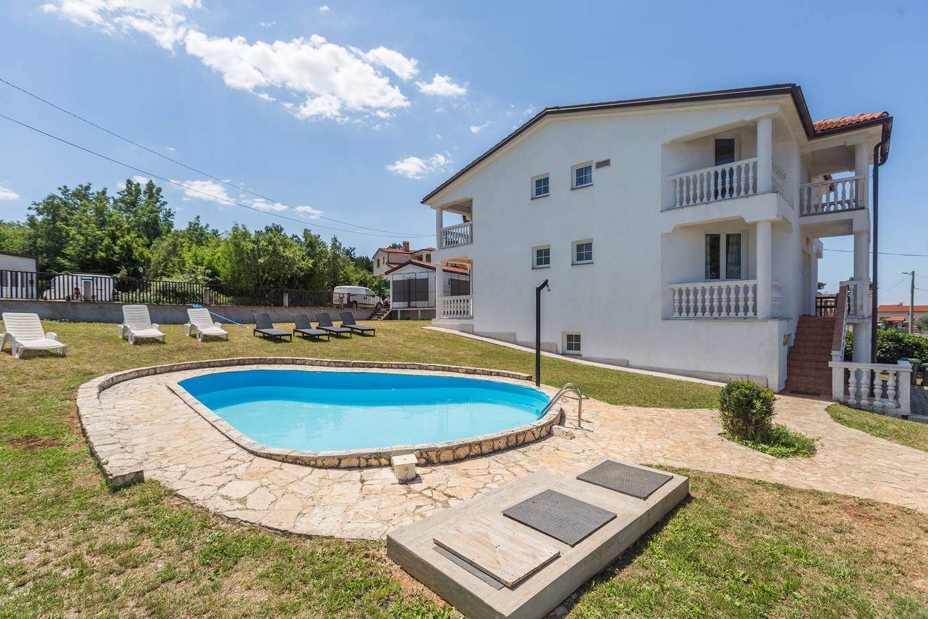 Komfortables Haus mit Terrasse Radmani, Porec K-16440 in Zbandaj, Porec und Umgebung