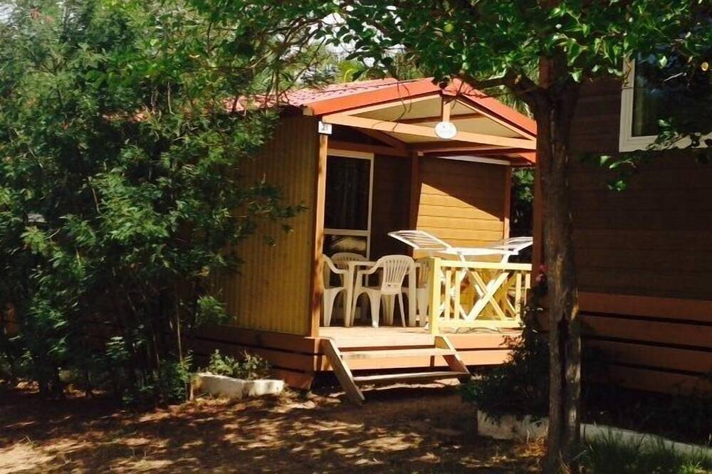 Bungalows e Caravan Mare e piscina in Abbartello, Olmeto