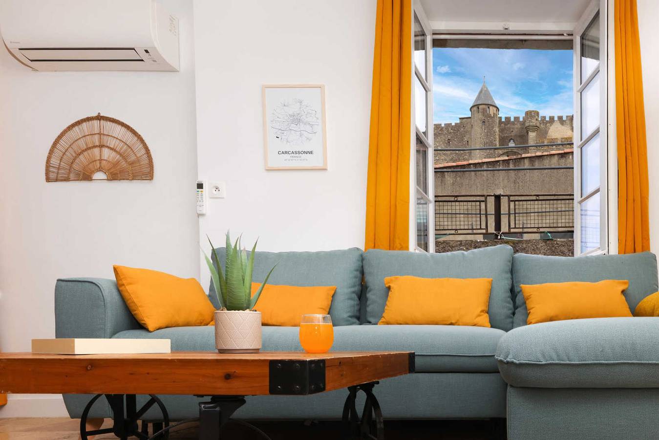 Holiday Rental for 6 People in Carcassonne, Canal du Midi