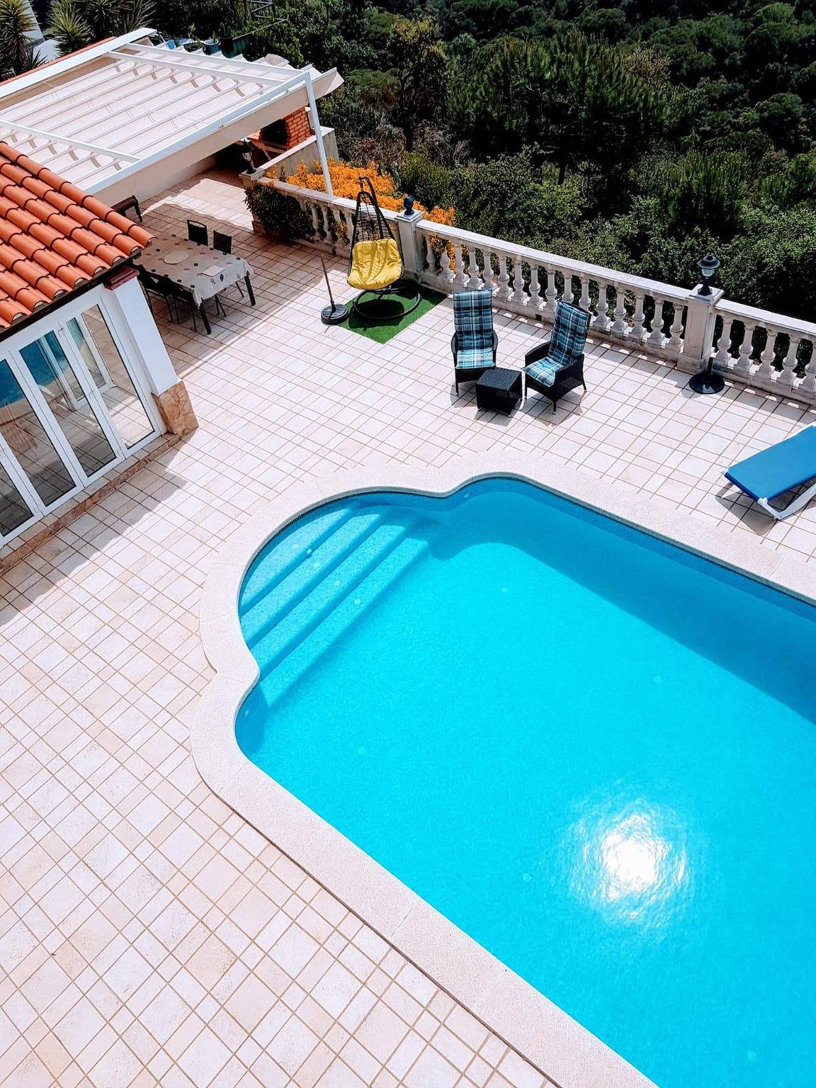 Villa Bambi, increíble chalet con espectaculares vistas al mar y piscina privada in Canyelles, Lloret de Mar