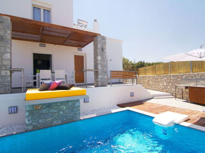 Ferienhaus für 6 Personen, mit Balkon und Terrasse sowie Garten in Rethymnon - 2