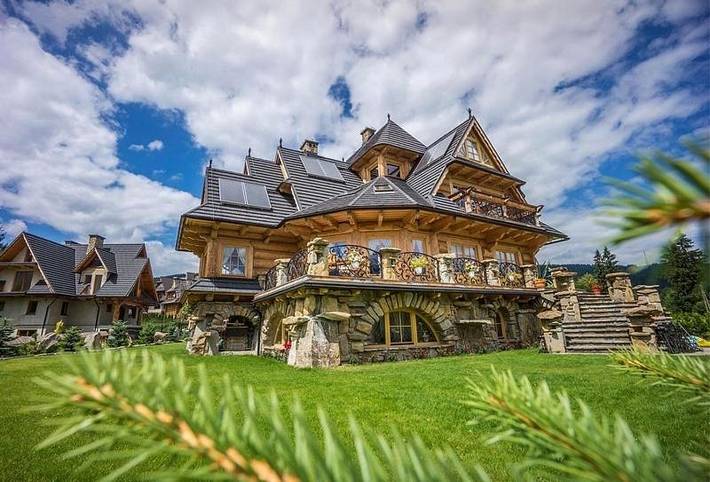 Bed & breakfast dla 2 osób, z sauna i jacuzzi oraz ogród w Kościelisko