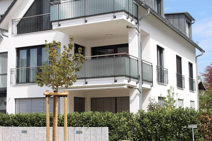 Ferienwohnung für 4 Personen, mit Balkon am Bodensee