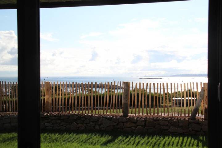 Location de vacances pour 6 personnes, avec vue et jardin dans Plage Traon Nevez Plouezoc H - 4