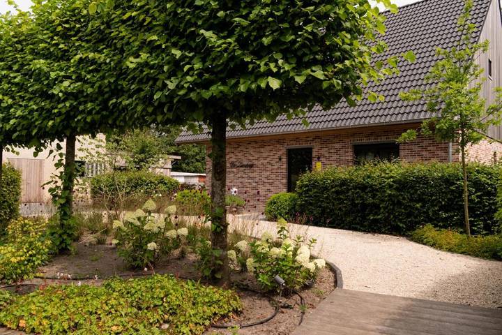 Maison de vacances pour 4 personnes, avec piscine ainsi que vue et jardin, animaux acceptés