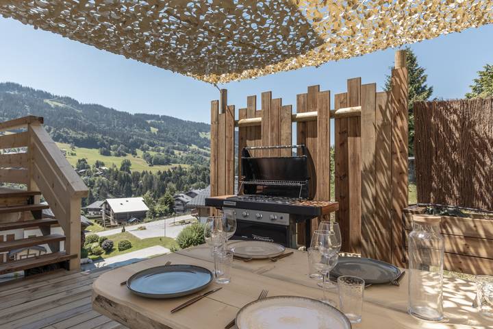 Chalet pour 12 personnes, avec Balcon ainsi que Terrasse et Jardin à Praz-sur-Arly - 2