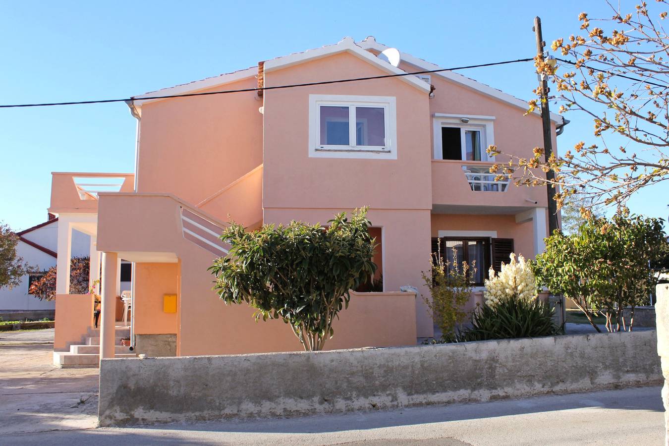 Ganze Wohnung, 1-Zimmer-Ferienwohnung mit Terrasse Privlaka, Zadar A-5849-a in Privlaka, Zadar
