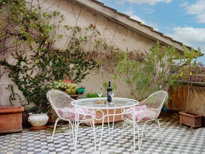 Apartamento de vacaciones para 2 personas, con jardín y terraza - 1