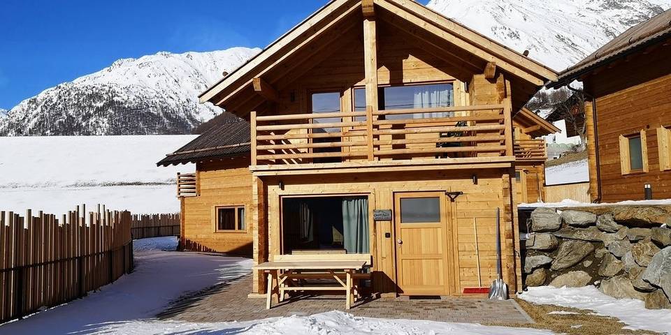 Chalet für 5 Personen, mit Balkon und Garten sowie Sauna im Vinschgau - 4